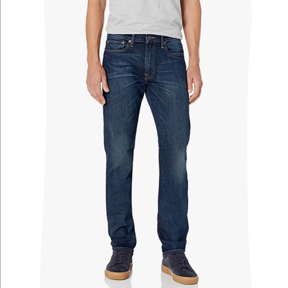 Lucky Brand 121 Heritage Slim in blue